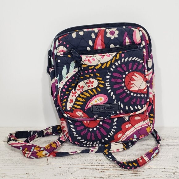 Vera Bradley Handbags - Vera Bradley Crossbody Purse   Mini Hipster Painted Paisley
